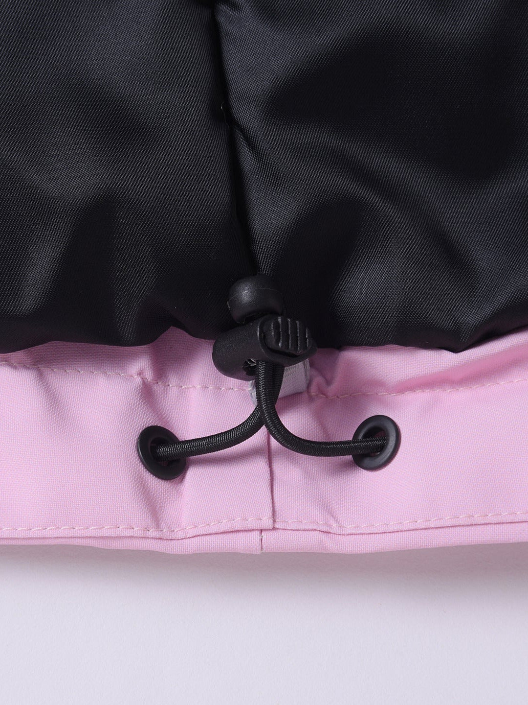Women's Padded Hooded Snow Jacket with Storm Flap