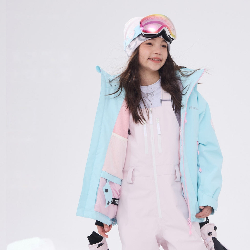 Kids' Waterproof Three-Layer Snow Shell Jacket